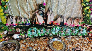 अंग्रेजी कैलेंडर के अनुसार नया साल का पहला श्रृंगार  Shringaar darshan  1st ekadashi 2023 kunj [upl. by Grubman202]