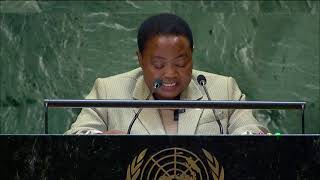 HER EXCELLENCE  UGANDA 🇺🇬🇺🇬 PRIME MINISTER ROBINAH NABBANJA ADDRESSES UN GENERAL DEBATE [upl. by Klein]