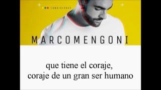 Ser humano  Marco Mengoni letra esseri umani [upl. by Abert]