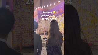 Itaewon 29102022  29102024  Sad moments itaemon halloween korea sadmood [upl. by Cod388]