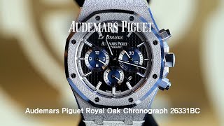 Audemars Piguet Royal Oak 41 Frosted White Gold 26331BCGG1224BC03  Eleven Eleven NY 1111NY [upl. by Subir696]