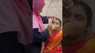 makeupartist bridalmakeupchennai saree hairstylechennai [upl. by Eilatam]