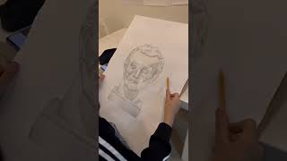 Gattamelata✏️art shorts youtubeshorts keşfet sculpture viralvideo [upl. by Esinad]