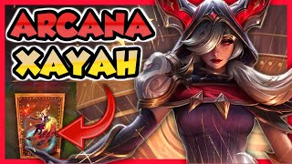 🎴🔮 Arcana Xayah first impressionsopinions gameplay  NEW Xayah SKIN  Erick Dota [upl. by Morentz465]