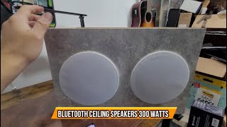 Bluetooth Ceiling Speakers 300 Watts [upl. by Amitak]