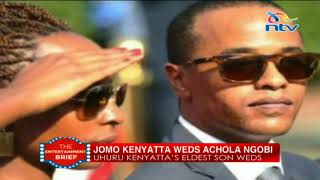 Inside Jomo Kenyattas pinkwhite wedding at Statehouse [upl. by Alvis]