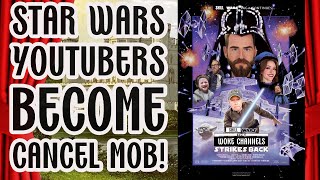 Star Wars YouTubers Try To Get GGNerdrotic DEMONETIZED Stage Coordinated Mass Reporting On X [upl. by Stesha]