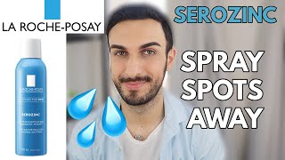 LA ROCHEPOSAY SEROZINC REVIEW  ACNE SPRAY FOR YOUR FACE [upl. by Steiner]