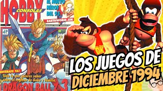 HOBBY CONSOLAS Diciembre 1994 Donkey Kong Country Earthworm Jim Probotector Soleil Doom [upl. by Ciprian]