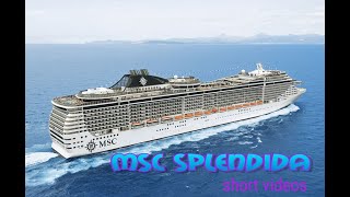 Flying around MSC SPLENDIDA [upl. by Morehouse]