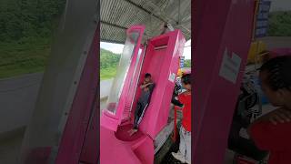 Aqua launcher loop slide at accoland guwahati water park  Insane speed slide waterslide [upl. by Atikram]