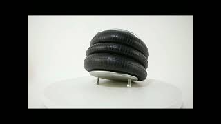 Truck Suspension Parts Rubber Air Spring Triple Convoluted Airbag W013588006 Air Spring Triple C [upl. by Ervine]