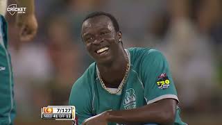 Kemar Roach Destroys Perth Scorchers In BBL02 Final [upl. by Ronel]