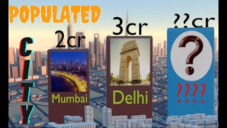 Most Populated Cities In INDIA  Top 50 cities  2024 [upl. by Rourke809]