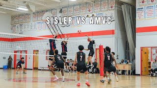 Sisler vs AMVC  SET 1 Sisler 21  AMVC 25 Nov 7  Kelvin [upl. by Aiki592]