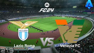 ⚽ Lazio Roma vs Venezia FC 🏆 EA FC 24 Serie A Gameplay fifa24 fc24 football 008 [upl. by Mayrim]