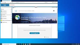cisco anyconnect on windows [upl. by Gentes122]
