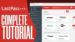 How To Use LastPass  Easy Tutorial 2024 [upl. by Terencio]