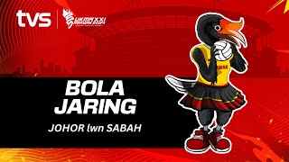 Bola Jaring Pusingan Awal Johor lwn Sabah  SUKMA Sarawak 2024 [upl. by Nylecsoj]