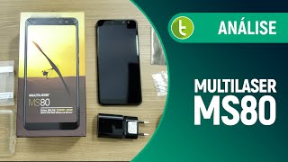 Multilaser MS80 é uma boa alternativa nacional ao Moto G6 Play  ReviewAnálise [upl. by Analaj]