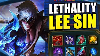 LETHALITY LEE SIN DESTROYS HIGH ELO LOBBY 17 KILLS [upl. by Teddie]