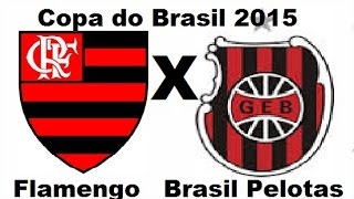 Flamengo 2 x 0 Brasil de Pelotas  Copa do Brasil 2015  Jogo Completo [upl. by Florinda]