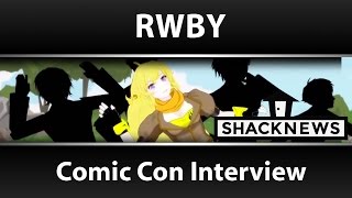 RWBY Kara Eberle and Arryn Zech Interview [upl. by Adnolat518]