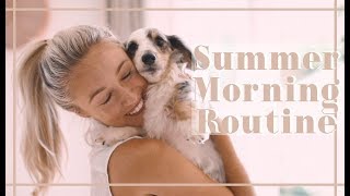 SUMMER HEALTHY MORNING ROUTINE  Fashion Mumblr [upl. by Atival]