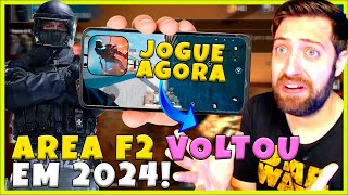 🔥 AREA F2 VOLTOU E JÁ PODE SER JOGADO ENTENDA TUDO AQUI [upl. by Freddy]