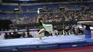 Maggie Nichols  Vault  2012 Visa Championships  Jr Women  Day 1 [upl. by Retsub]