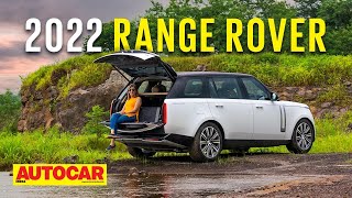 New Range Rover driven in India  Review  Autocar India [upl. by Aracot]