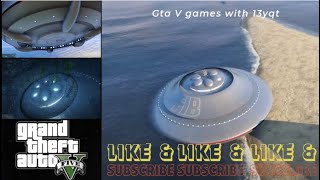 UFO 👽 Under Water  Dark Silence Grand  GTA5 Alians Theft Auto V 2023 [upl. by Slin]