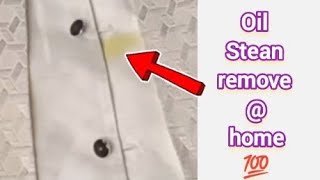 how to remove oil stean from clothes easily stean remover 100 usefull hackmy laundry tips [upl. by Mauro]