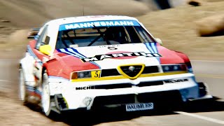 Alfa Romeo 155 V6 Ti DTM  Pikes Peak record attempt [upl. by Akenahc]