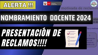 🚨𝐍𝐎𝐌𝐁𝐑𝐀𝐌𝐈𝐄𝐍𝐓𝐎 𝐃𝐎𝐂𝐄𝐍𝐓𝐄 𝟐𝟎𝟐𝟒 𝐂𝐎𝐍𝐎𝐂𝐄 𝐂𝐎𝐌𝐎 𝐏𝐑𝐄𝐒𝐄𝐍𝐓𝐀𝐑 𝐓𝐔 𝐑𝐄𝐂𝐋𝐀𝐌𝐎 [upl. by Stafford]