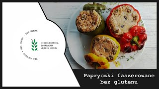 Przepis na obiad BEZ GLUTENU I NABIAŁU – Papryki faszerowane z mięsem [upl. by Badr40]