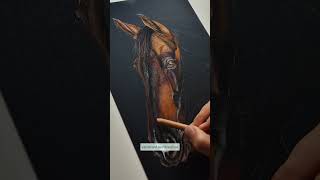 3 TIPS FOR DRAWING ANIMALS ON BLACK PAPER [upl. by Angrist]