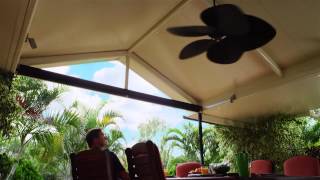 Stratco Outback Verandah or Patio  Cooldek Insulated Roofing [upl. by Zumwalt]