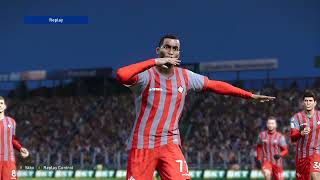 US Cremonese vs Palermo FC PES 2021 GAMEPLAY [upl. by Bein]