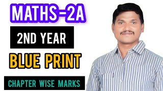 Maths 2A blue Print chapter wise weightage AP amp TS srm maths telugu [upl. by Adiell]