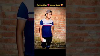 Salman Khan Vs Lorene Bisnoi salmankhan Salman Lorene [upl. by Anyotal]