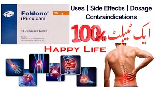 feldene 20 mg tablet uses in urdu  piroxicam 20mg  feldene capsule uses in urdu  piroxicam tab [upl. by Alhahs]