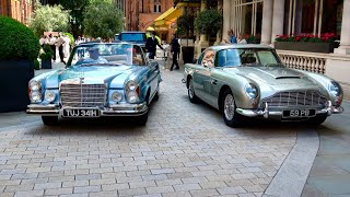 Luxury Cars amp Classic Cars in London June 2024 [upl. by Lacagnia]