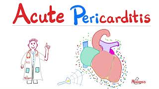 Acute Pericarditis Pericardial Effusions Dressler Syndrome — Cardiology Series [upl. by Ilario333]