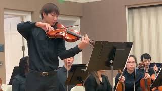 JC BachH Casadesus Viola concerto in c minor 3rd movement [upl. by Older]