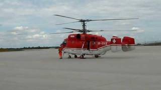 Kamov KA32 engine start at munich airport [upl. by Eelyab985]