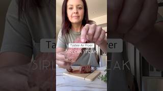 How to cook steak in the air fryer recipe carnivore carnivorediet airfryer airfryerrecipes [upl. by Laerol342]