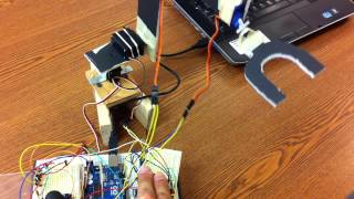 Arduino 2 joysticks 4 servos [upl. by Keelia762]