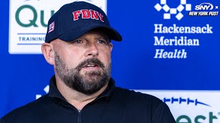 Giants Brian Daboll speaks on Daniel Jones preparing for Commanders [upl. by Lars2]