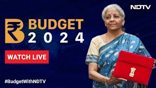 Nirmala Sitharaman Budget Speech Highlights  Budget 2024  Budget  Union Budget  NDTV 24x7 Live [upl. by Ibbison]